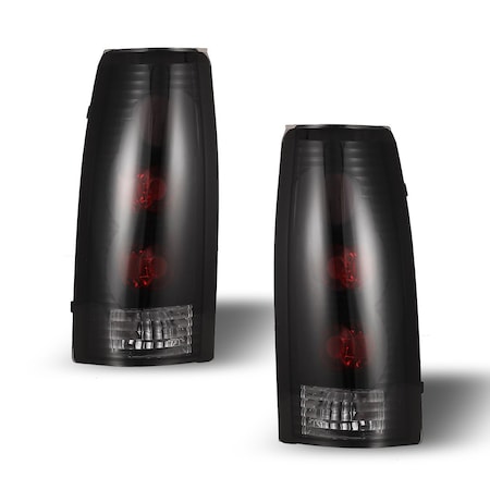 Winjet Altezza Tail Lights - Black / Smoke CTWJ-0003-BS